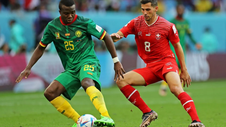 Suíça x Camarões: suíços vencem camaroneses por 1 a 0 na estreia do grupo do Brasil