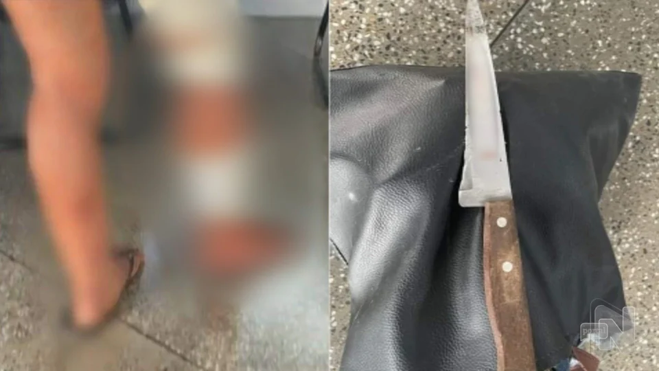 VÍDEO: suspeita tenta assassinar mulher a facadas em via pública de Manaus