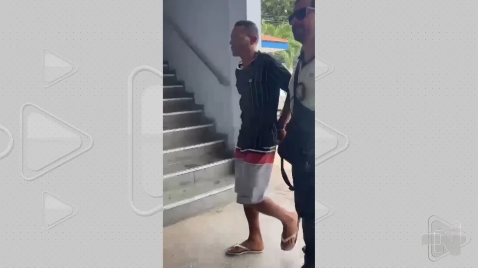VÍDEO: suspeito de assassinato é preso 8 anos depois do crime no Amazonas