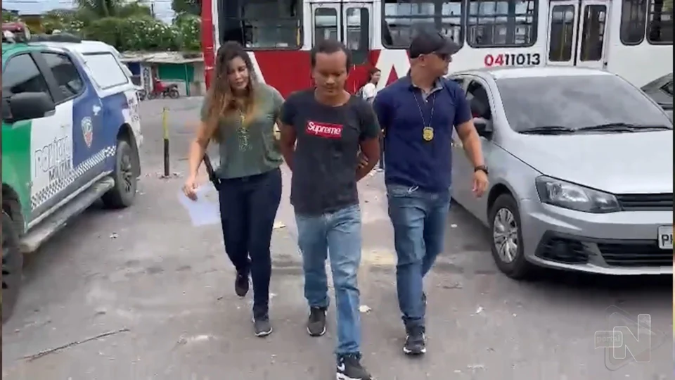 VÍDEO: suspeito de tentar sequestrar adolescente de 13 anos é preso em Manaus 