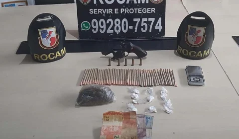 VÍDEO: suspeito portando arma de fogo e drogas é preso na Zona Sul de Manaus