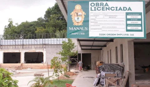 Área de construção com alvará em dia cresce 73% em outubro em Manaus