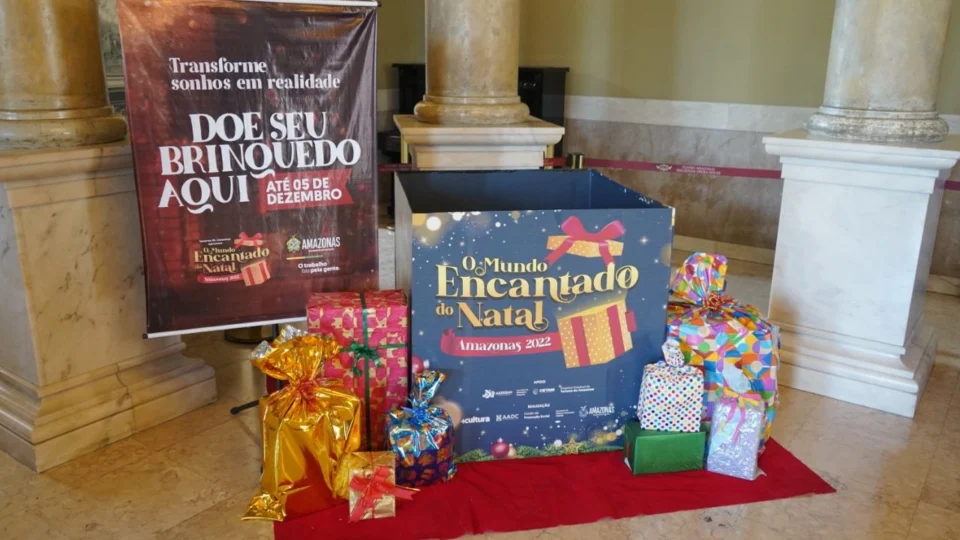 Campanha arrecada brinquedos para crianças no AM até segunda, 5