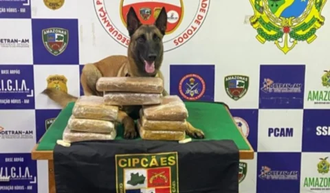 Droga avaliada em R$ 120 mil é apreendida em barco no Amazonas