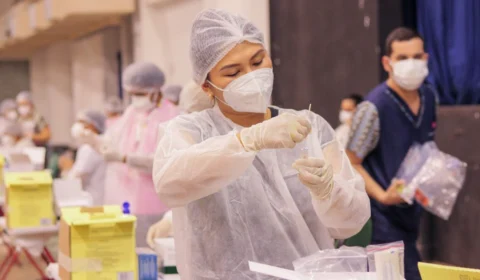 Covid-19: pontos de testagem rápida são ampliados para 45 em Manaus