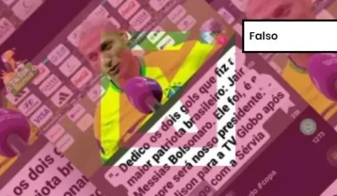 Checagem: Richarlison não dedicou gols a Bolsonaro em jogo contra a Sérvia