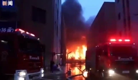 Incêndio em fábrica da China provoca morte de mais de 30 pessoas