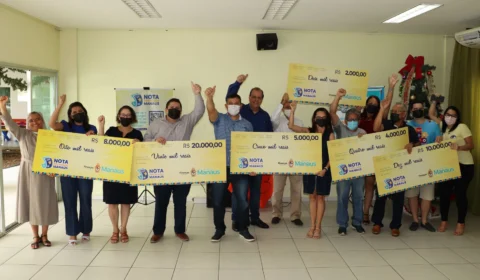 Campanha Nota Premiada divulga lista de ganhadores de 23º sorteio, em Manaus