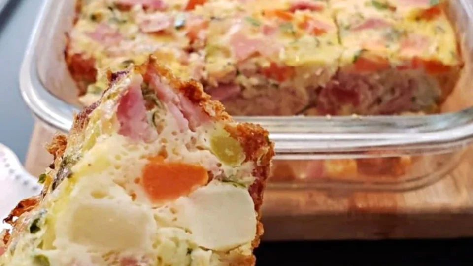 Receita Fácil: aprenda a fazer omelete de forno fácil em apenas 40 minutos