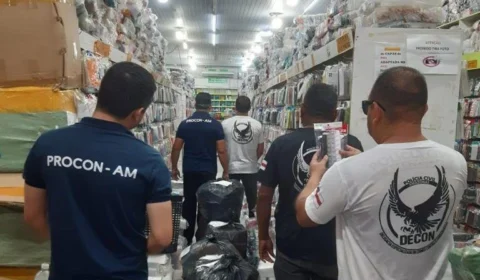 Black Friday: operação apreende 6 mil produtos falsificados em Manaus