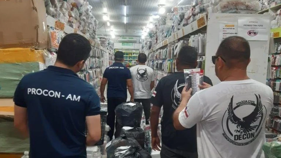 Black Friday: operação apreende 6 mil produtos falsificados em Manaus