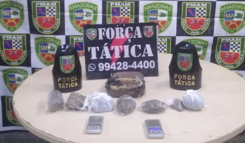 Grupo abandona maconha após avistar polícia na Zona Leste de Manaus