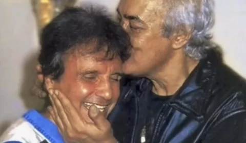 Roberto Carlos lamenta morte de Erasmo Carlos nas redes sociais: ‘minha dor é muito grande’