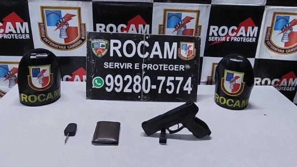 Suspeito de participar de roubo de carro é preso na Zona Leste Manaus