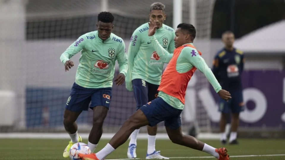 Seleção brasileira faz 1º treino no CT da Juventus, na Itália; veja fotos
