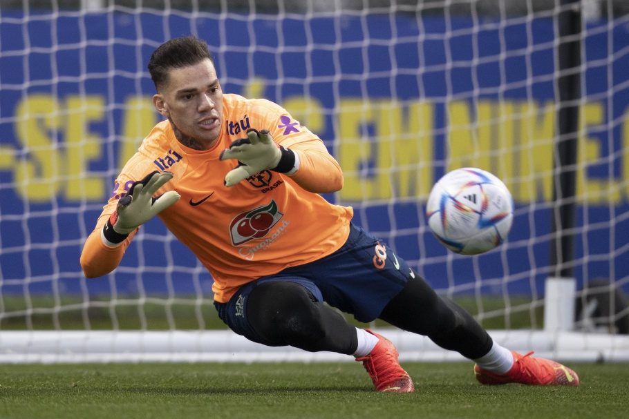 Primeiro treino da Seleção Brasileira no CT da Juventus em Turim - Foto: Lucas Figueiredo/CBF