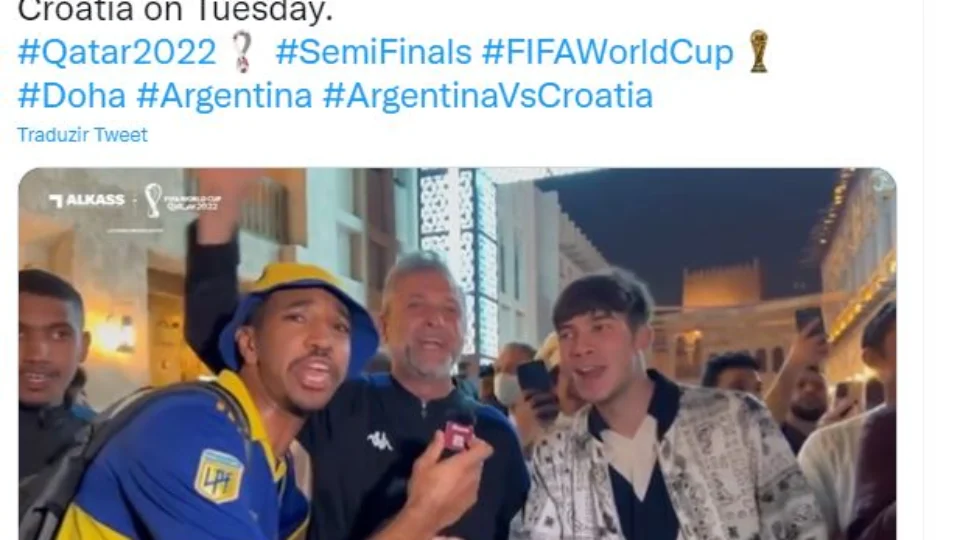 Por eliminação do Brasil na Copa argentinos ‘tiram onda’ com cânticos e minuto de silêncio
