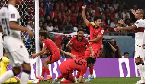 Coreia do Sul vence por 2 a 1 Portugal e se classifica no 2º lugar do grupo H