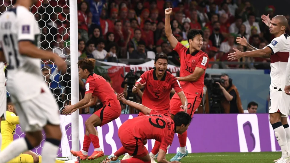 Coreia do Sul vence por 2 a 1 Portugal e se classifica no 2º lugar do grupo H