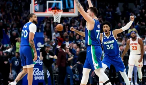 NBA: Dallas Mavericks vence New York Knicks por 126 a 121 na prorrogação nos EUA