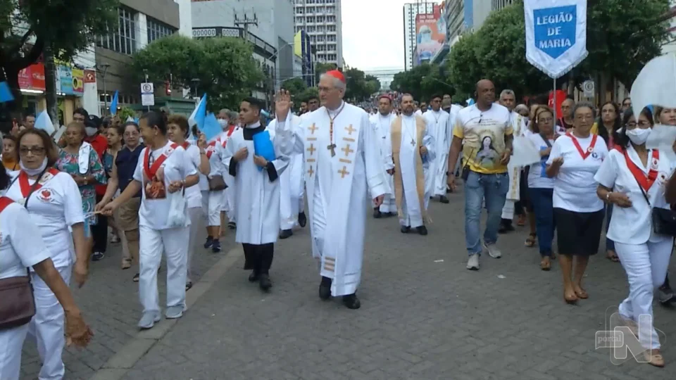 VÍDEO: fiéis voltam a celebrar festa da padroeira do Amazonas em Manaus