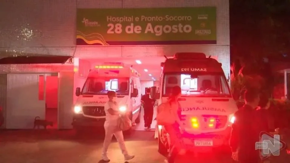 Homem é baleado no pé durante ataque criminoso no Centro de Manaus