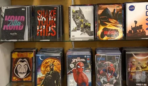 VÍDEO: lojas de material escolar começam a se preparar para 2023 em Manaus