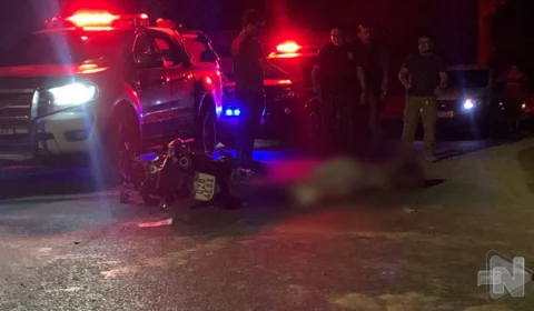VÍDEO: motociclista morre ao colidir com carro na Zona Leste de Manaus