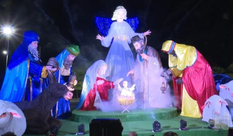 VÍDEO: prefeitura de Manaus inaugurou o presépio em movimento na Ponta Negra