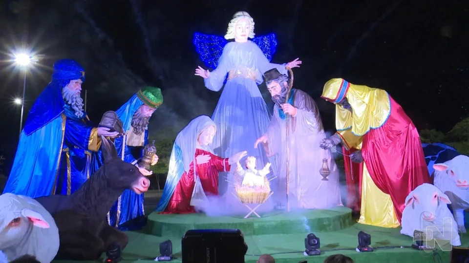 VÍDEO: prefeitura de Manaus inaugurou o presépio em movimento na Ponta Negra