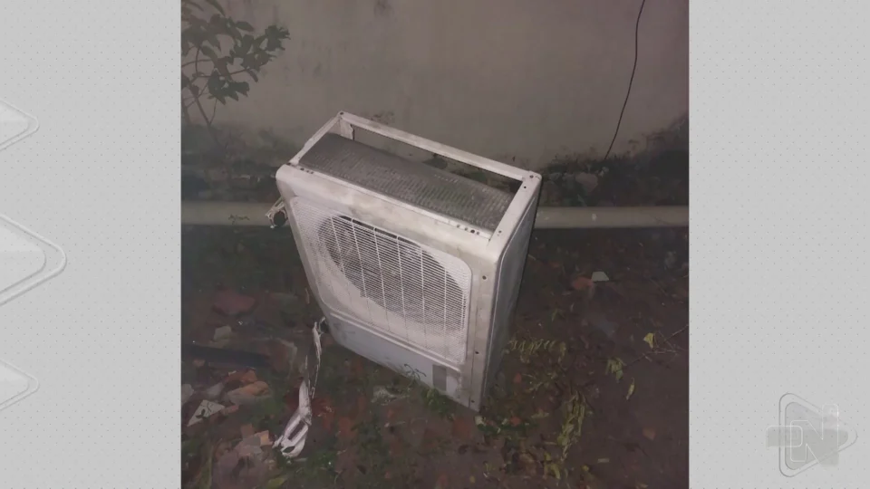 VÍDEO: homem é preso tentando roubar ar-condicionado na Zona Norte de Manaus