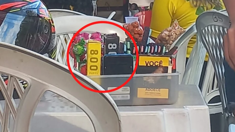 Venda de cigarro eletrônico em transmissão da Copa revela descumprimento da lei no AM