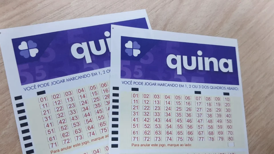 Quina 6013 sorteia prêmio de R$ 700 mil nesta quinta-feira