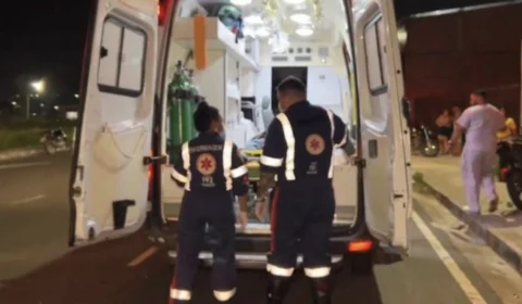 Motociclistas ficam feridos após acidente grave na Zona Norte de Manaus