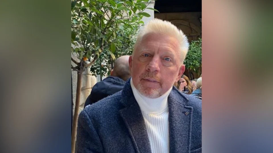 Campeão de tênis Boris Becker deixa a prisão no Reino Unido