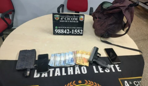 Homem é preso ao assaltar ônibus na Zona Leste de Manaus