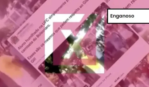 Checagem: Vídeo de universitário sendo hostilizado por usar camisa de Bolsonaro é de 2016