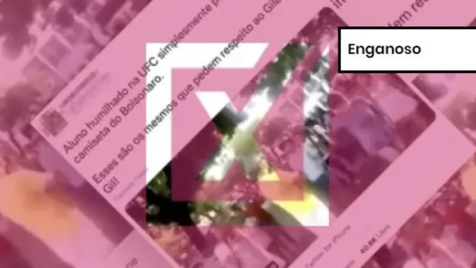 Checagem: Vídeo de universitário sendo hostilizado por usar camisa de Bolsonaro é de 2016