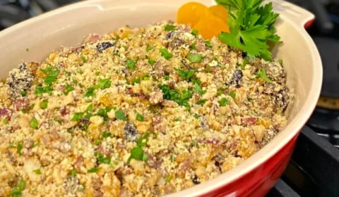 Receita Fácil – Farofa de bacon: opção pronta em apenas 15 minutos