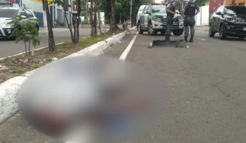Homem morre após ser atropelado ao tentar atravessar avenida em Manaus