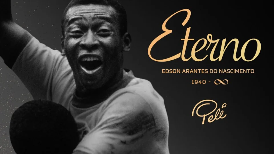 CBF faz homenagem ao rei Pelé no twitter: ‘Eterno Edson Arantes’