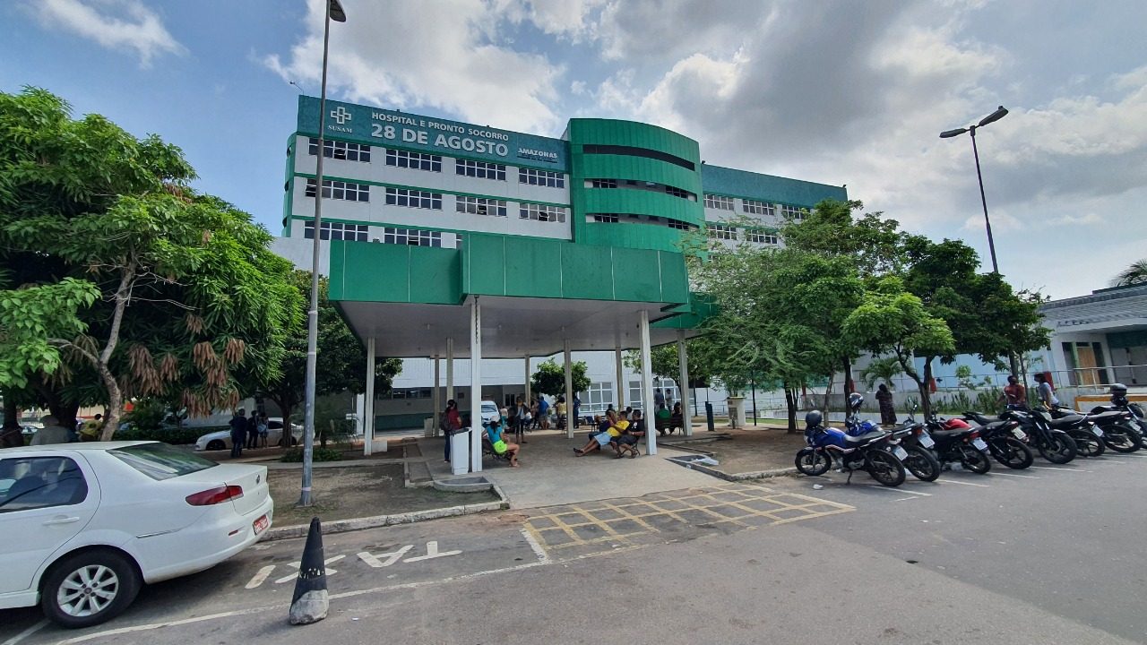 No feriadão, os seis prontos-socorros de Manaus, inclusive o Hospital 28 de agosto, irão funcionar normalmente - Foto: Rodrigo Santos/Secom