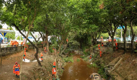 Igarapé da Cachoeirinha recebe ação limpeza neste sábado, 17, em Manaus