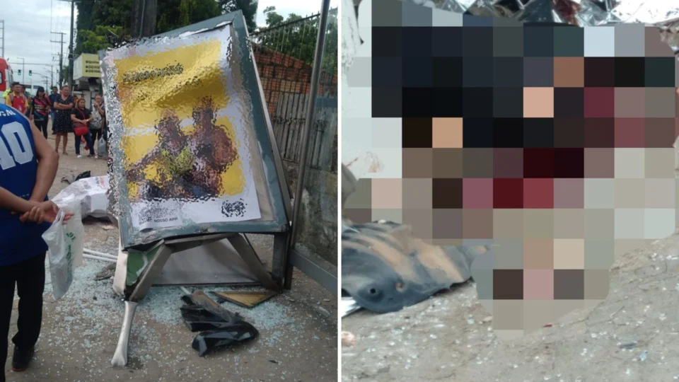 Mulher morre atropelada por carro em ponto de ônibus na Zona Oeste de Manaus
