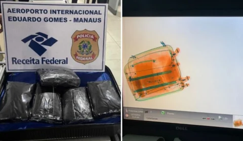 Mulheres são presas com 10 kg de drogas no aeroporto de Manaus