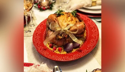 Receita Fácil – Peru no caldo de abacaxi: prato pronto em 150 min para o Natal