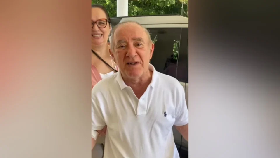 Renato Aragão tem alta hospitalar no Rio de Janeiro; família comemora