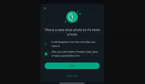 Saiba como bloquear prints de fotos e vídeos de visualização única no WhatsApp