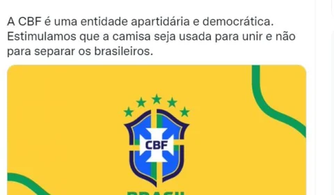CBF repudia ataques em Brasília: ‘camisa da seleção é símbolo da alegria do nosso povo’