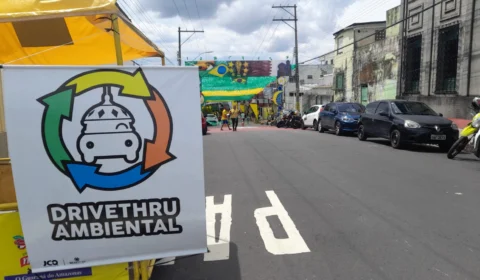 Drive-thru faz coleta de itens recicláveis neste sábado, 28, em Manaus